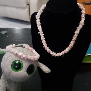 Matching bracelet and necklace